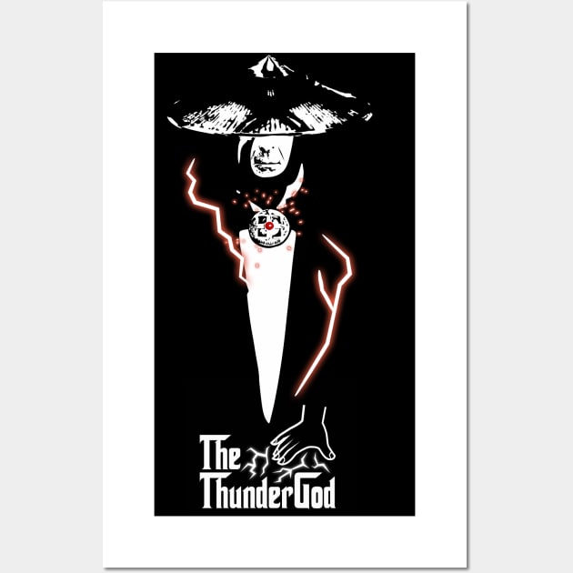 The ThunderGod Wall Art by Jawes